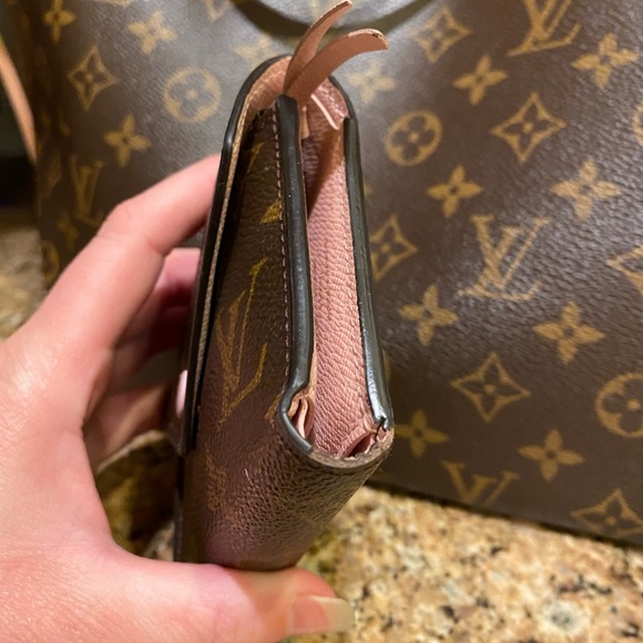 SOLD❤️Louis Vuitton Victorine wallet rose monogram - Picture 6 of 14